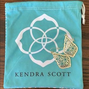 Kendra Scott Addie Gold Drop Earrings